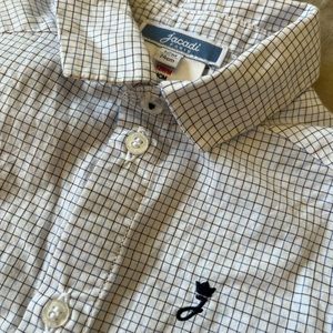 Jacadi plaid button down
